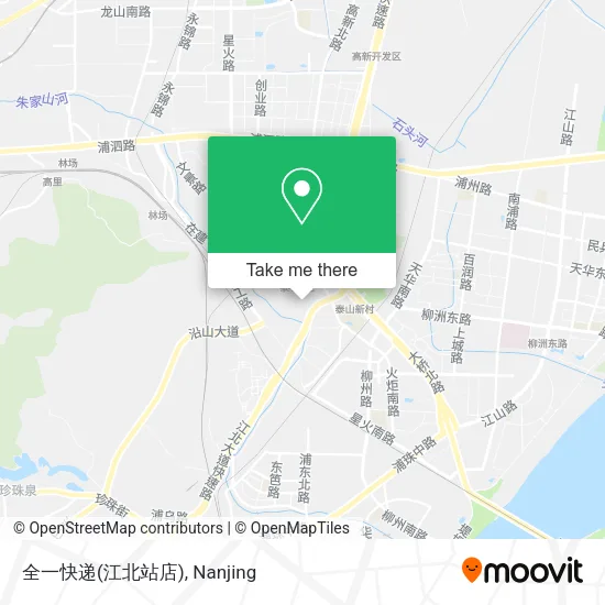 全一快递(江北站店) map
