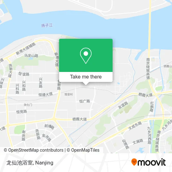龙仙池浴室 map