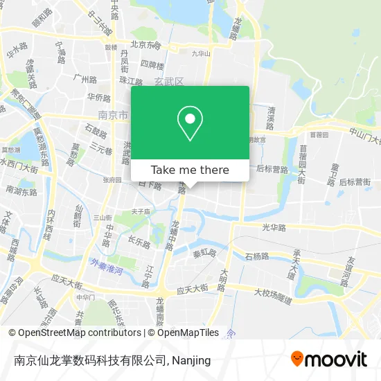 南京仙龙掌数码科技有限公司 map
