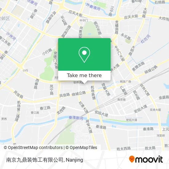 南京九鼎装饰工有限公司 map