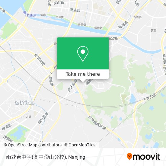 雨花台中学(高中岱山分校) map