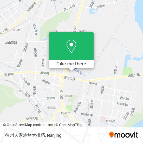 徐州人家烧烤大排档 map