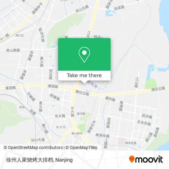 徐州人家烧烤大排档 map