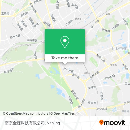 南京金炼科技有限公司 map
