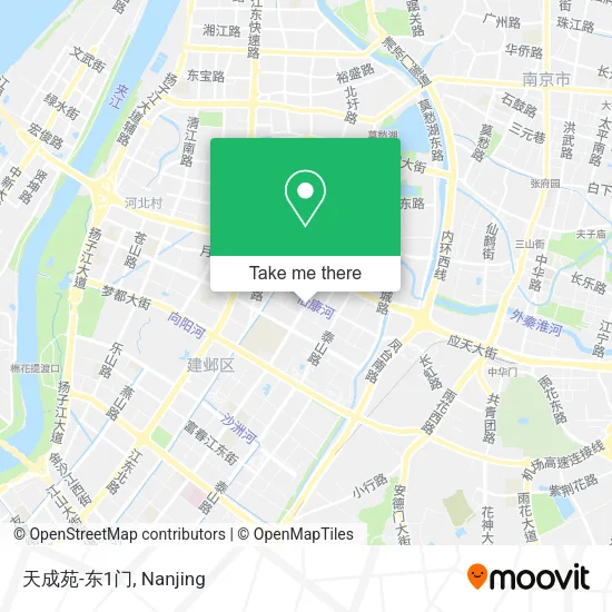 天成苑-东1门 map