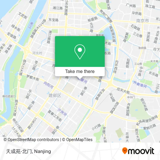 天成苑-北门 map