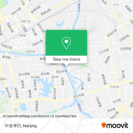 中音琴行 map