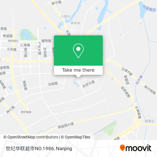 世纪华联超市NO.1986 map