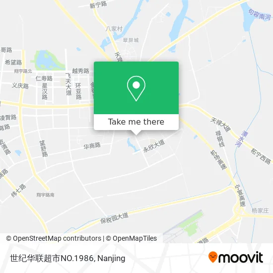 世纪华联超市NO.1986 map