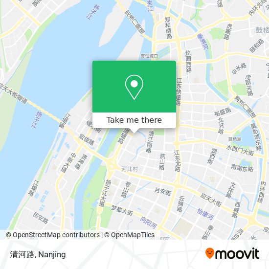 清河路 map