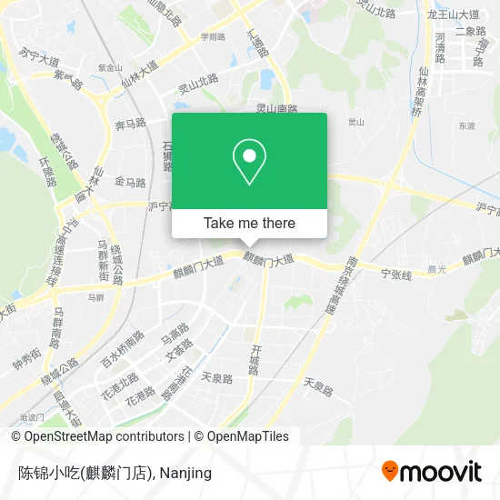 陈锦小吃(麒麟门店) map