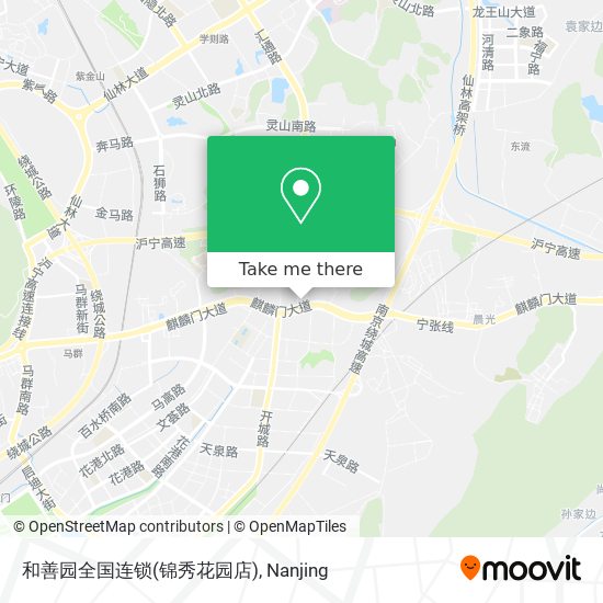和善园全国连锁(锦秀花园店) map