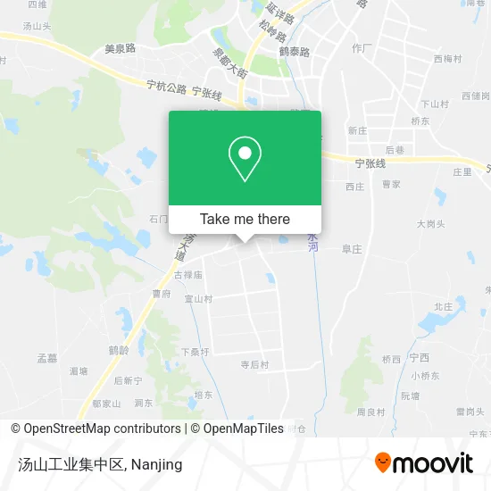 汤山工业集中区 map