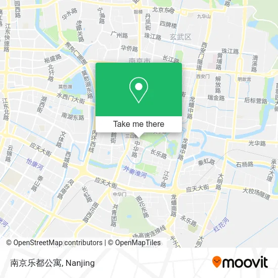 南京乐都公寓 map