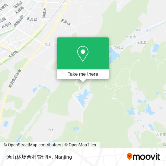 汤山林场佘村管理区 map