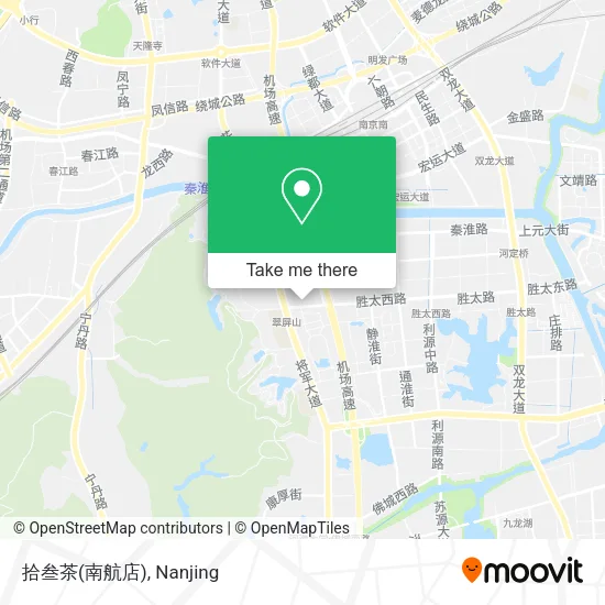 拾叁茶(南航店) map