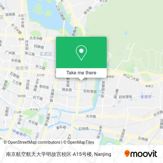 南京航空航天大学明故宫校区-A15号楼 map