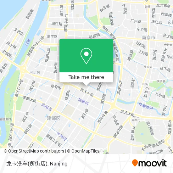 龙卡洗车(所街店) map
