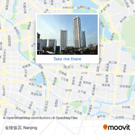 金陵饭店 map