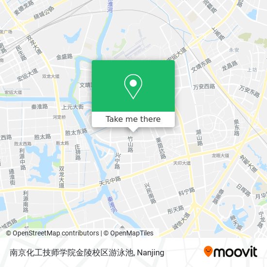 南京化工技师学院金陵校区游泳池 map