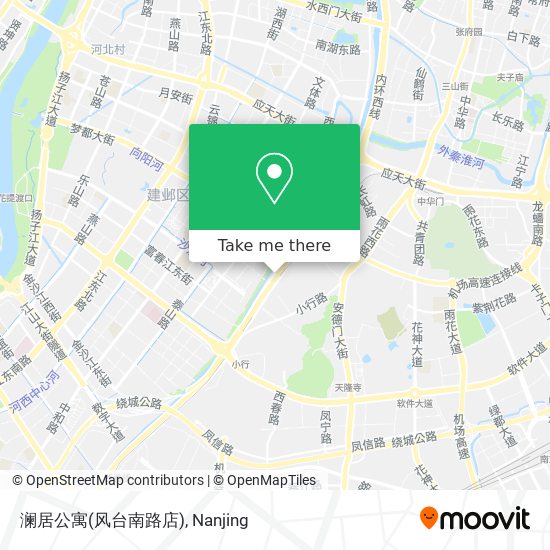 澜居公寓(风台南路店) map