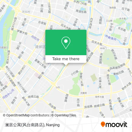 澜居公寓(风台南路店) map