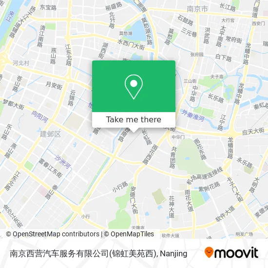 南京西营汽车服务有限公司(锦虹美苑西) map