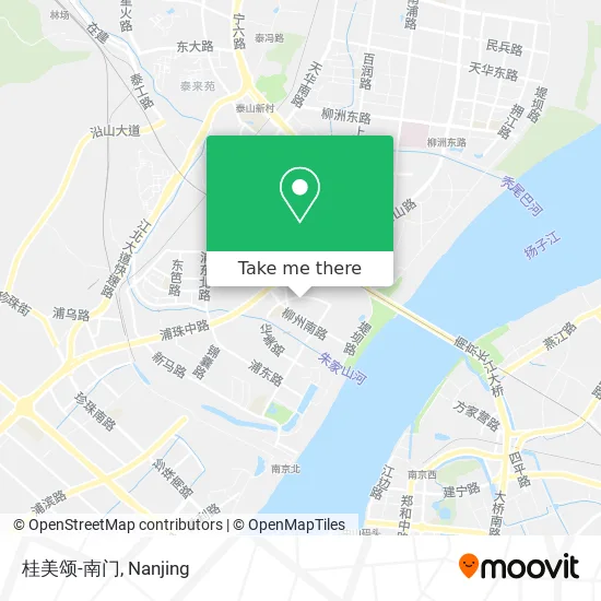 桂美颂-南门 map