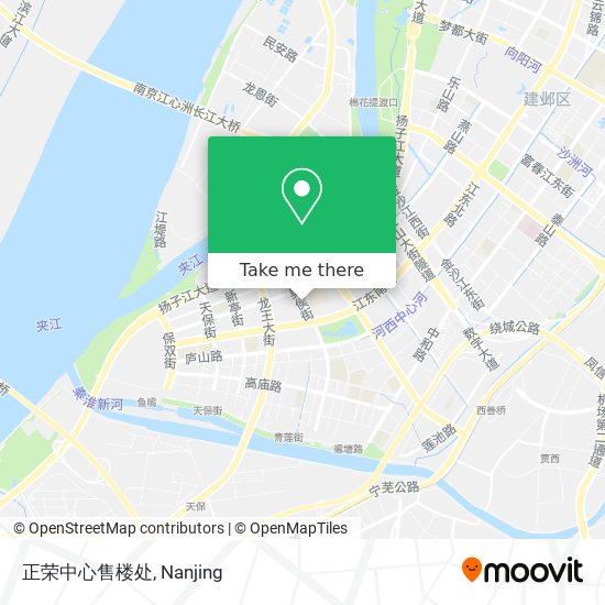 正荣中心售楼处 map