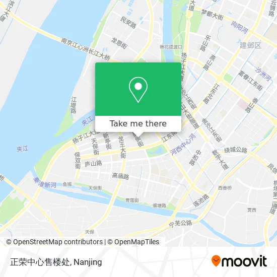 正荣中心售楼处 map