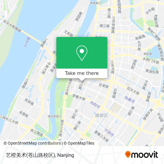 艺橙美术(苍山路校区) map