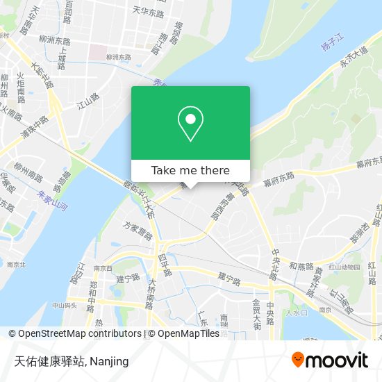 天佑健康驿站 map