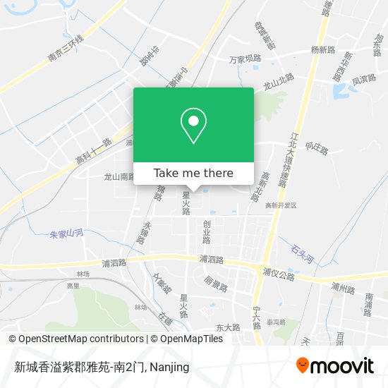 新城香溢紫郡雅苑-南2门 map