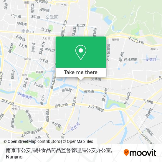 南京市公安局驻食品药品监督管理局公安办公室 map