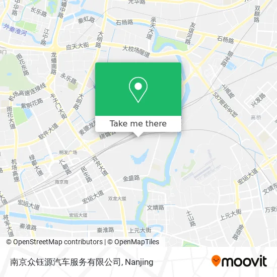 南京众钰源汽车服务有限公司 map