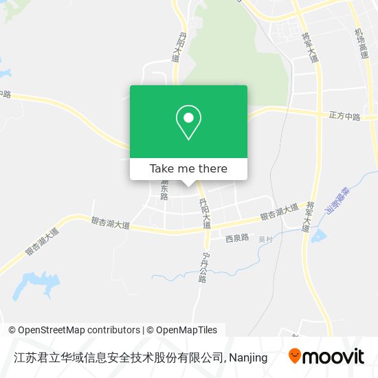 江苏君立华域信息安全技术股份有限公司 map