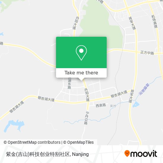 紫金(吉山)科技创业特别社区 map