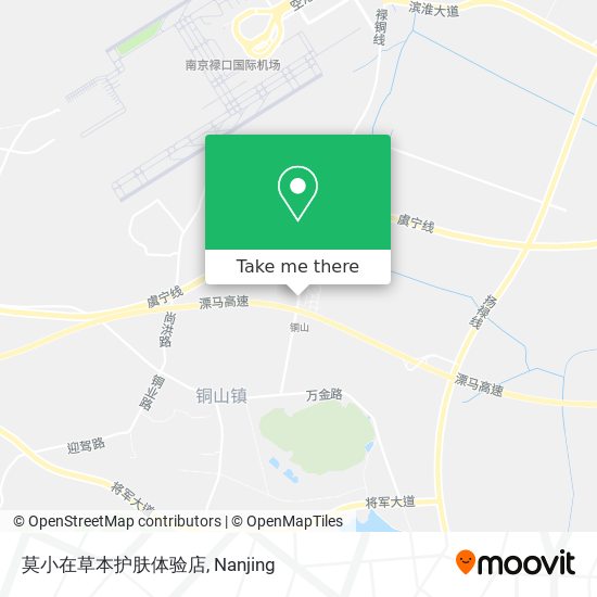 莫小在草本护肤体验店 map
