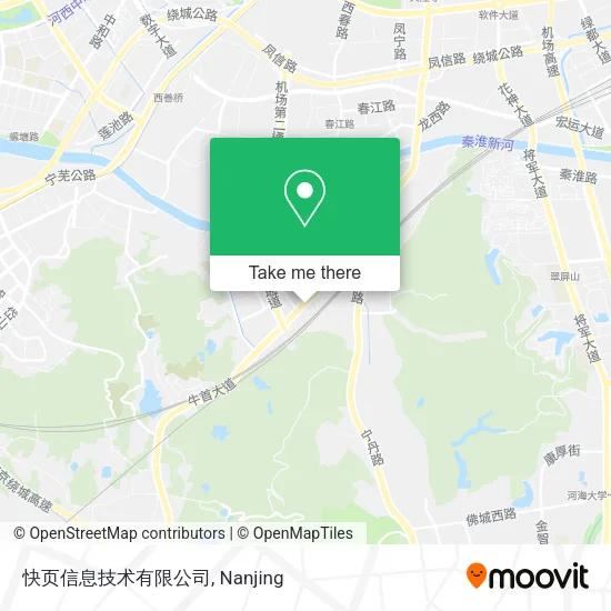 快页信息技术有限公司 map