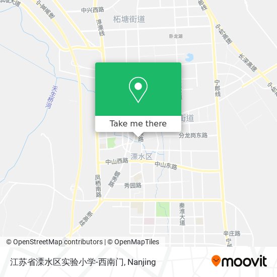 江苏省溧水区实验小学-西南门 map