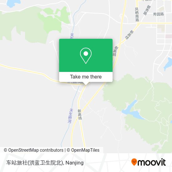 车站旅社(洪蓝卫生院北) map