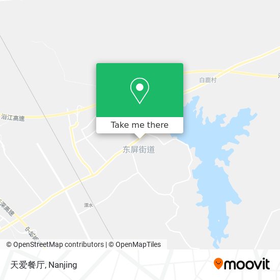 天爱餐厅 map