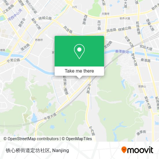 铁心桥街道定坊社区 map