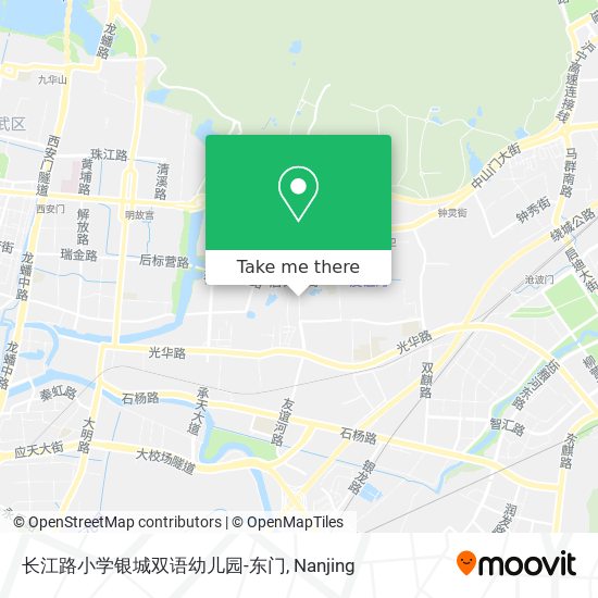 长江路小学银城双语幼儿园-东门 map