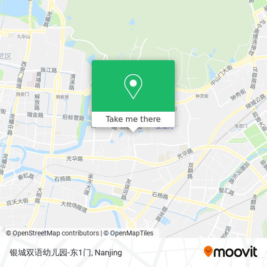 银城双语幼儿园-东1门 map