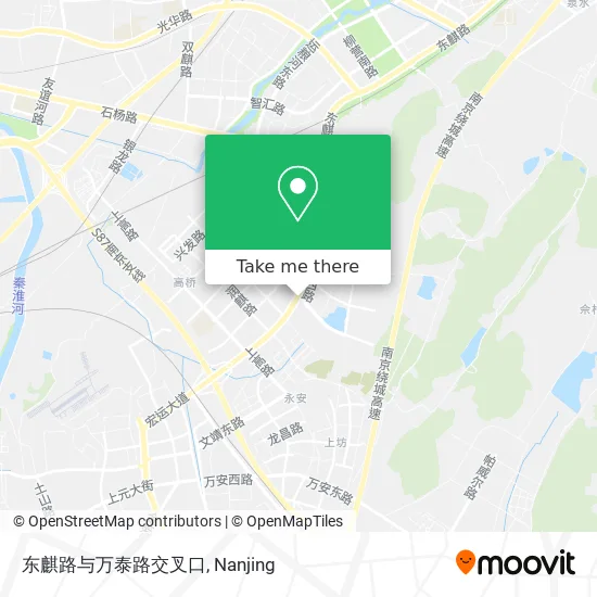 东麒路与万泰路交叉口 map