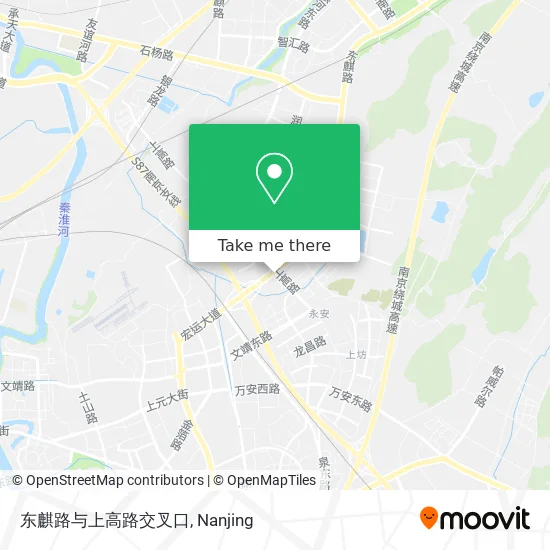 东麒路与上高路交叉口 map