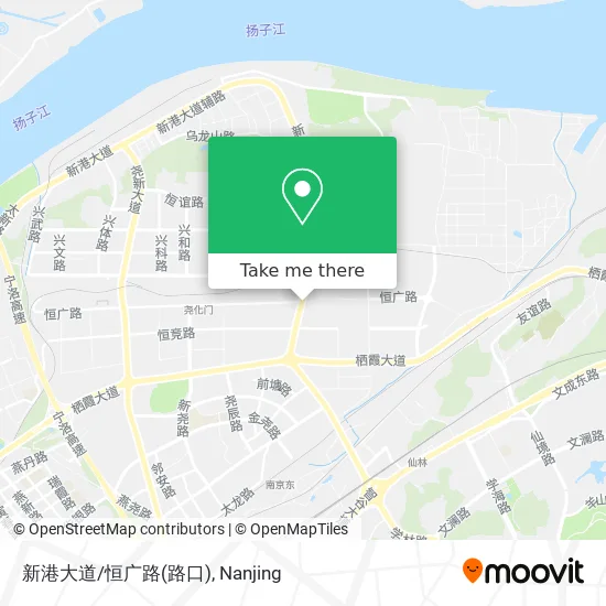 新港大道/恒广路(路口) map