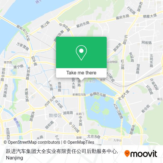 跃进汽车集团大全实业有限责任公司后勤服务中心 map