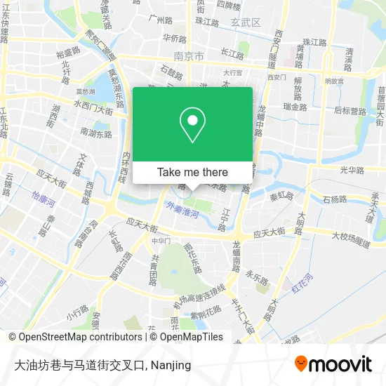 大油坊巷与马道街交叉口 map